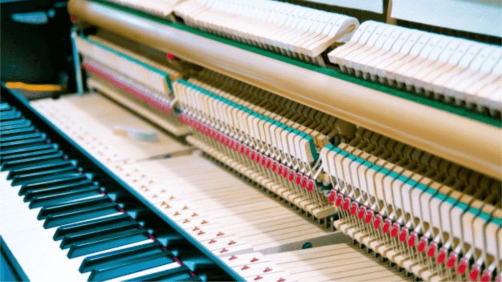 Cómo funciona un piano
