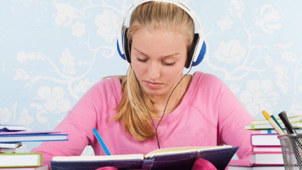 Escuchar música mientras estudias