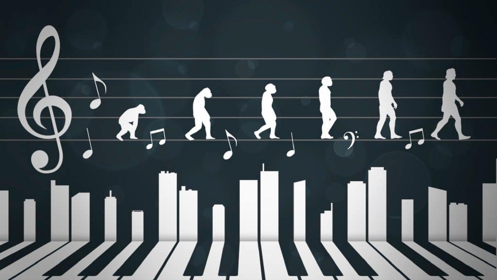 La evolución en la música