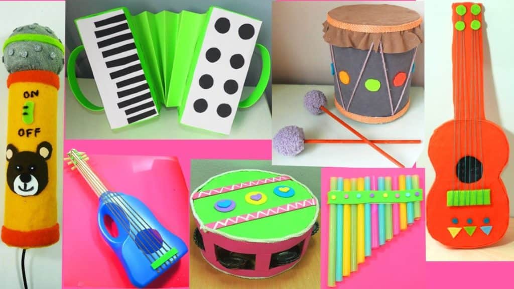 Cómo diviértete con estos instrumentos caseros