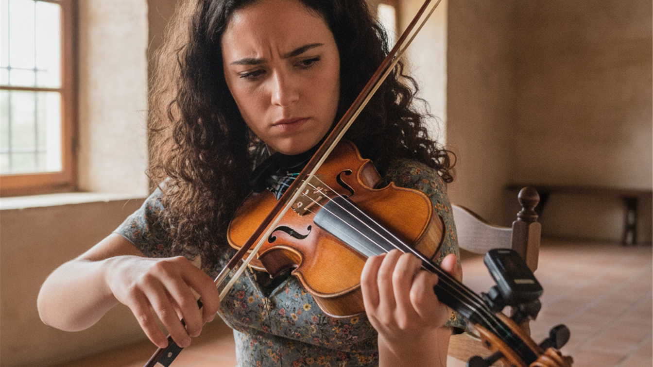 como afinar violin correctamente imagen 2