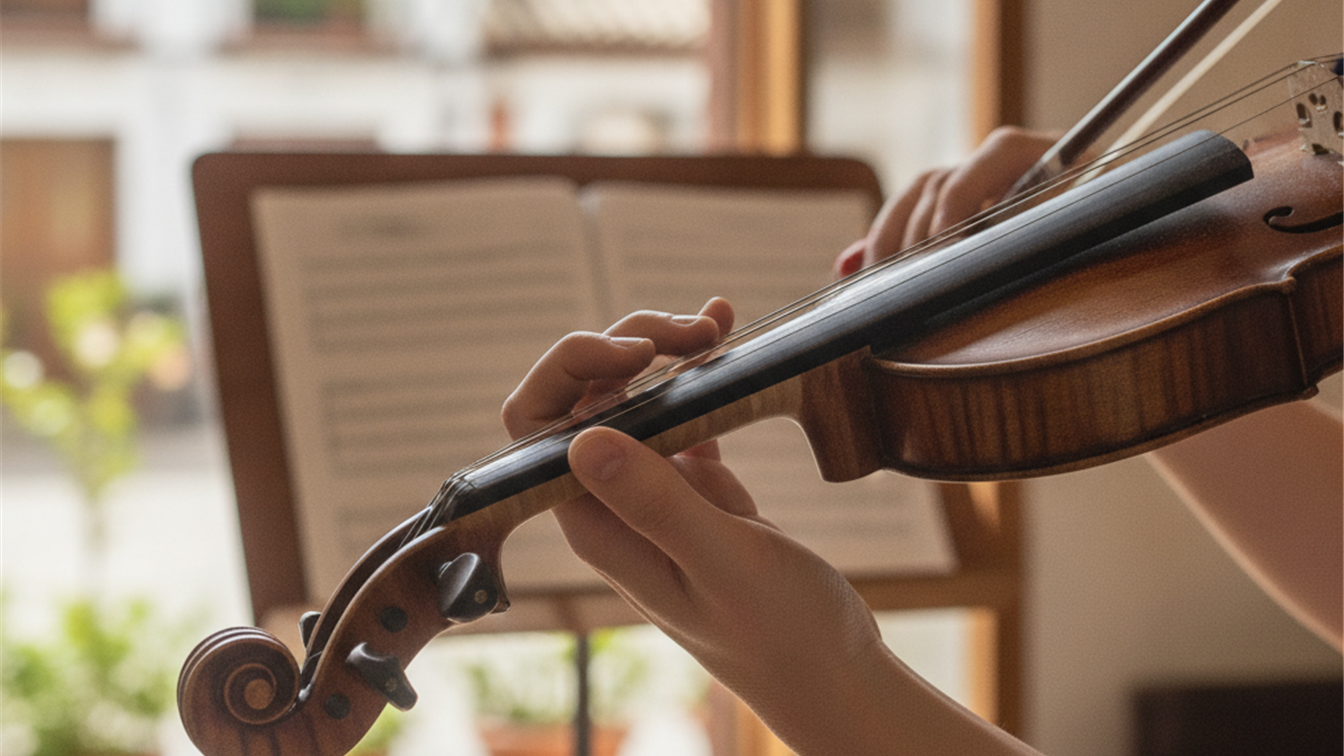 practicar violin rutina diaria imagen 3
