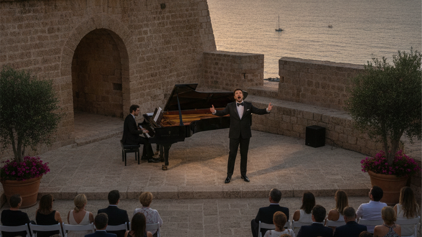 recital de opera tenor festival cap rocat mallorca