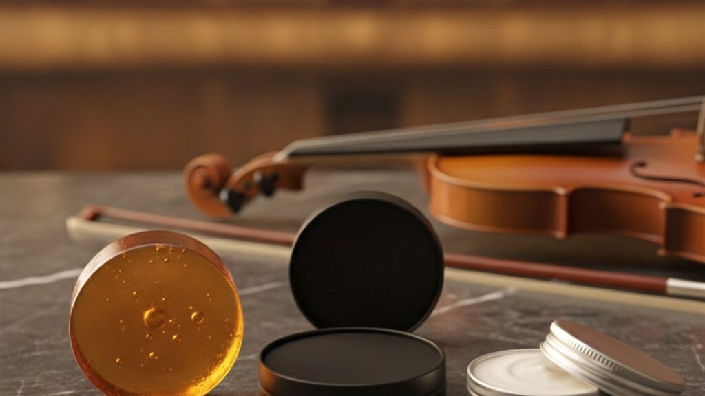 como elegir resina para violin imagen 1