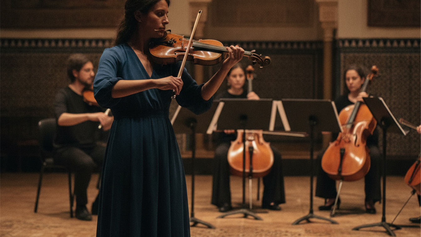 como afinar violin imagen 3