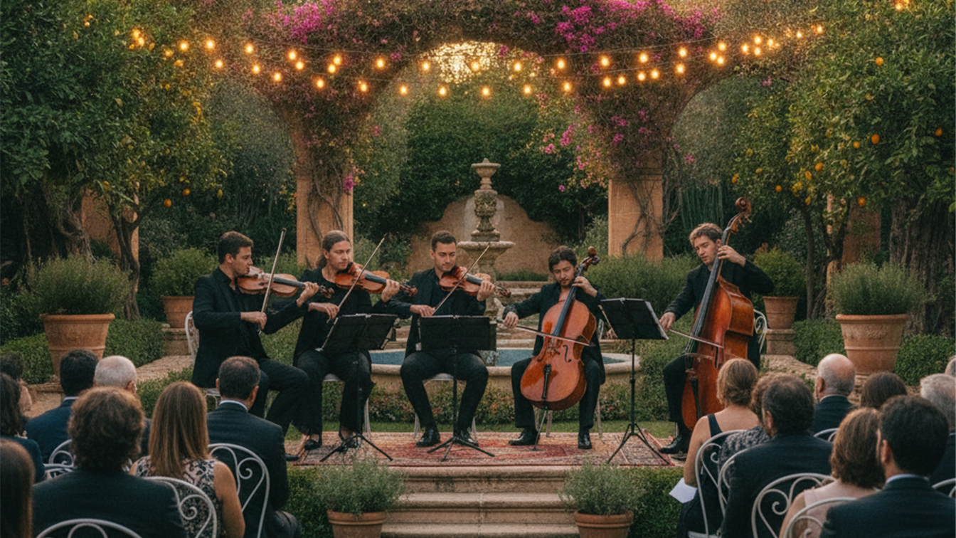 orquesta de camara concierto jardin espana