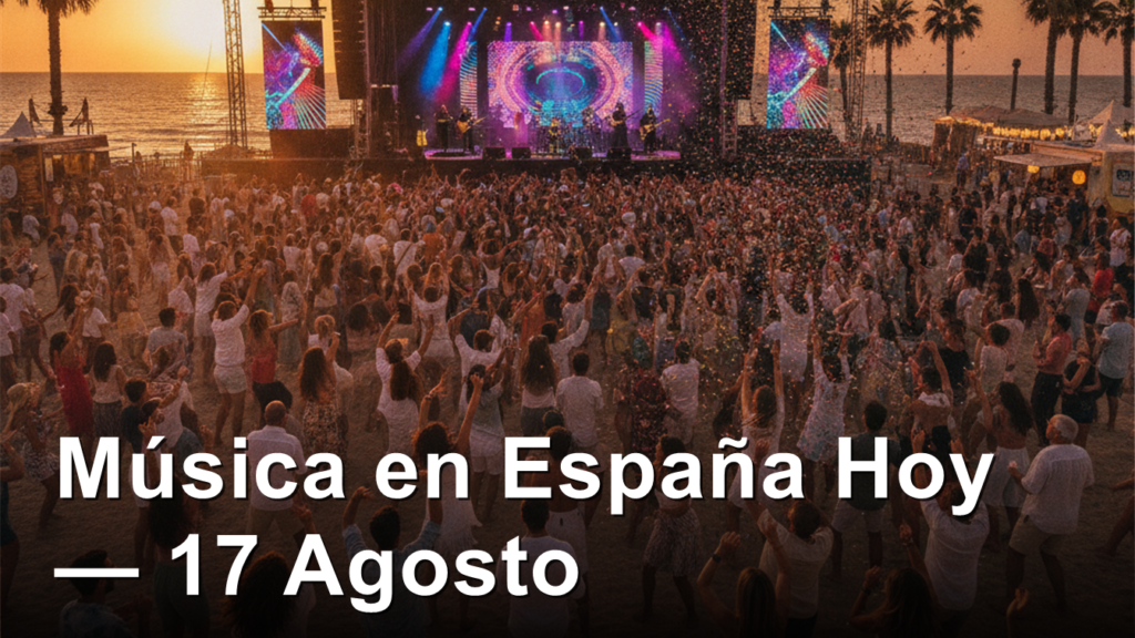 noticias musica espana 17 agosto 2026 imagen 1