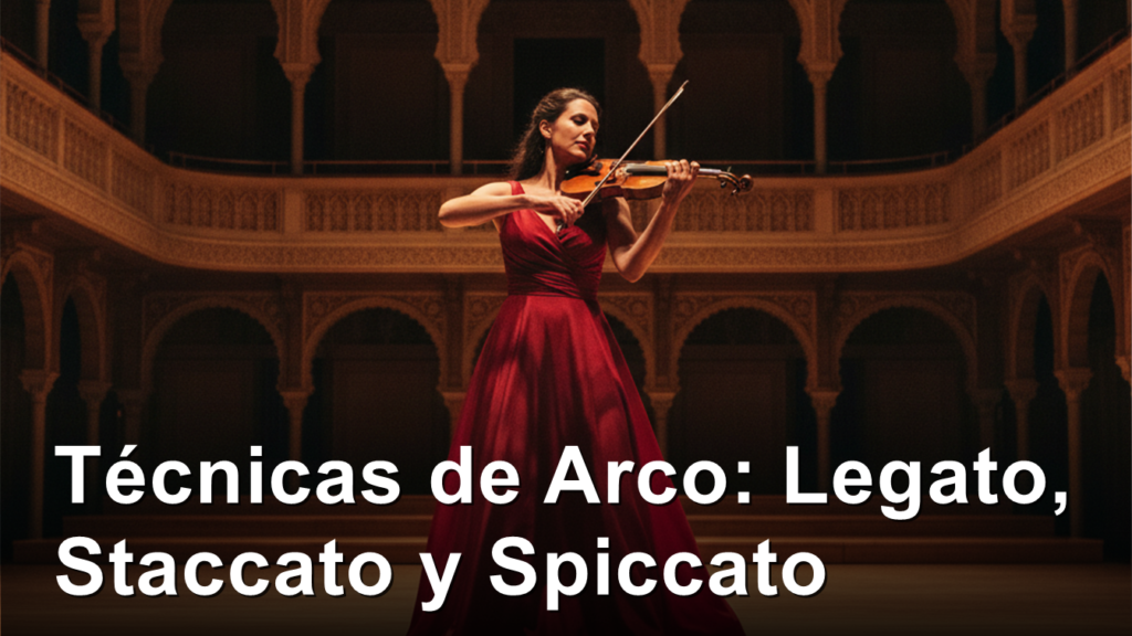 tecnicas arco violin legato staccato spiccato imagen 1