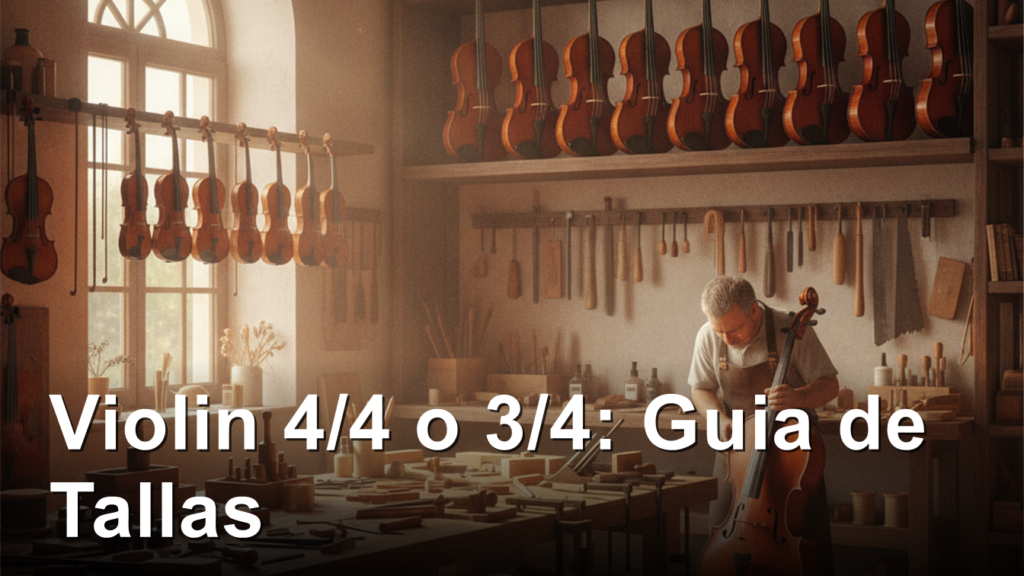 violin 4 4 vs 3 4 talla imagen 1