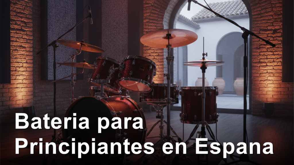 bateria para principiantes espana imagen 1
