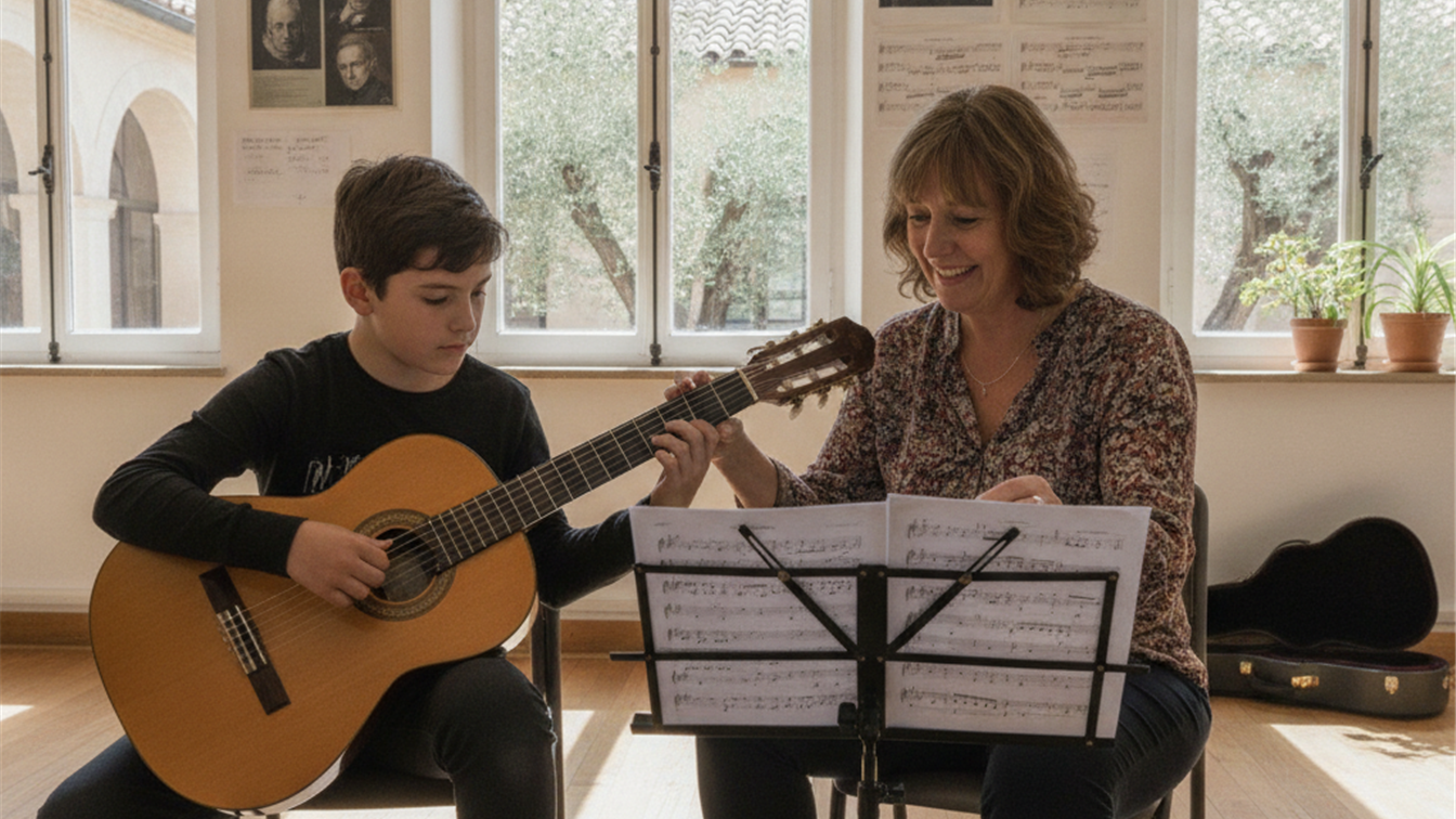 joven estudiante guitarra clase musica espana noticias octubre 2026 imagen 3
